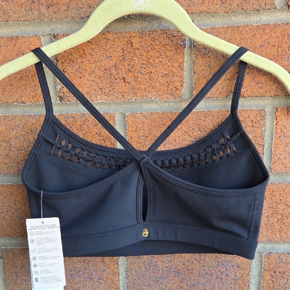 Spiritual Gangster Sports Bra with Crochet Trim - Picture 4 of 7